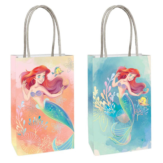 The Little Mermaid Paper Kraft Bag pack of 8