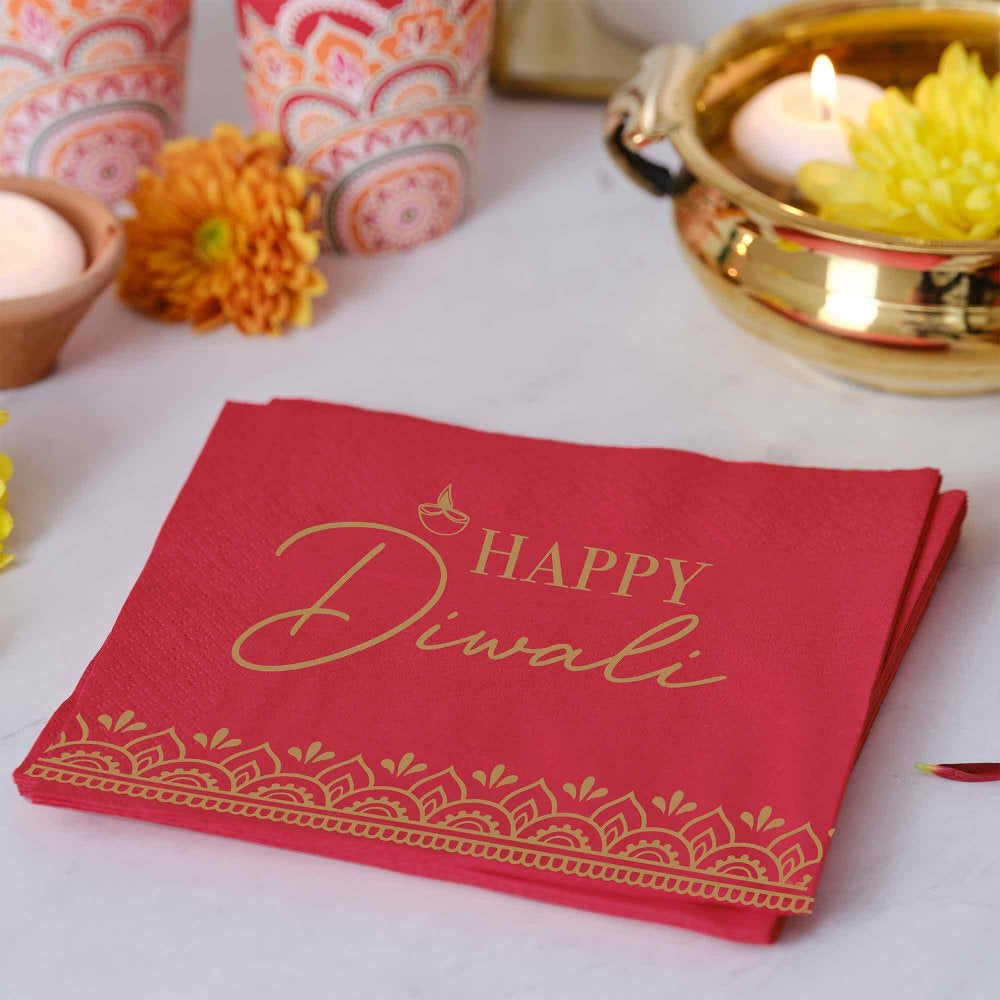 Diwali Napkin Pack of 16