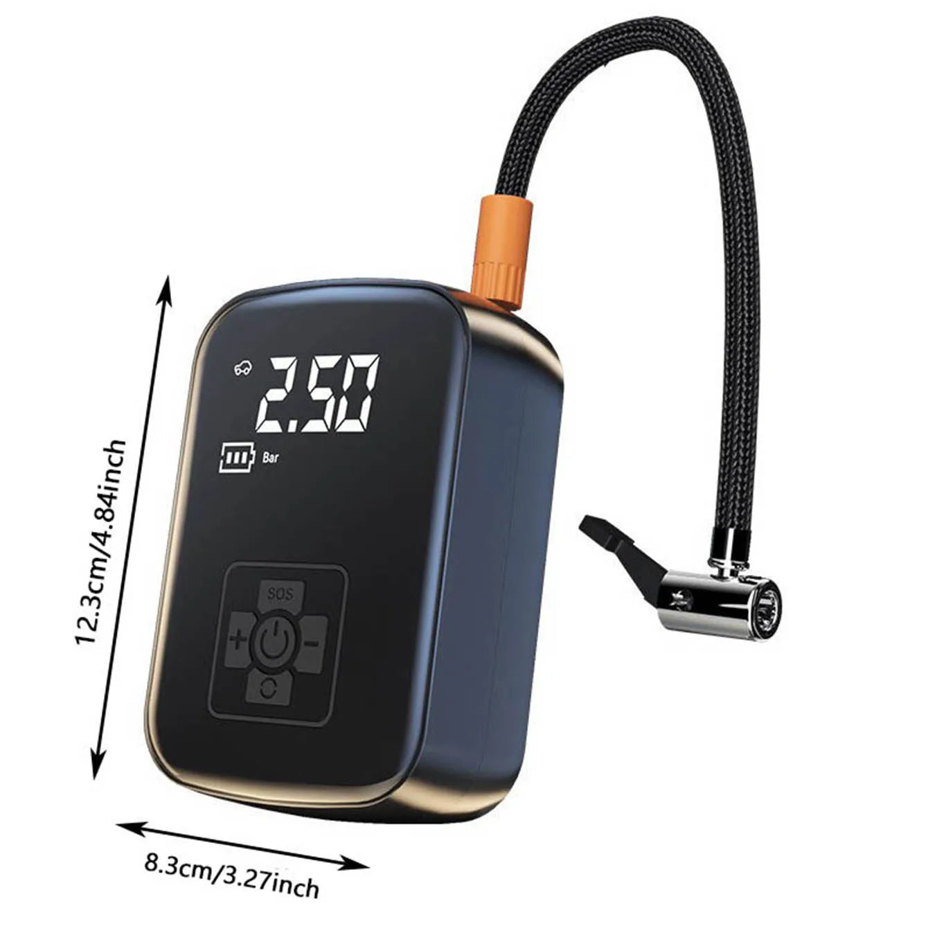 Car Tire Inflator Mini Air Compressor 12V 150PSI Portable Electric Air Pump For Motorcycle Bicycle Tire Air Filling Pump 