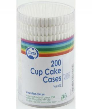 Cup Cake Cases White Pack Of 200