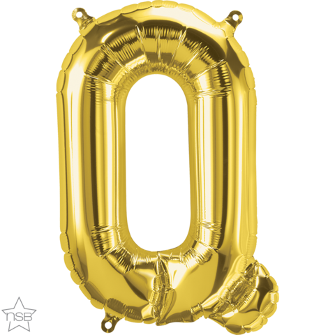 Foil Balloon 16" Letter Gold #q