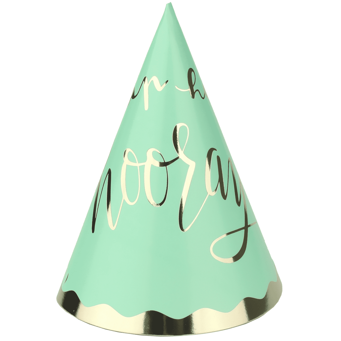LUXE MINT PARTY HATS PACK OF 4