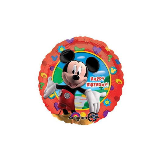 Mickey Mouse Happy Birthday Foil Balloon 45cm(18")