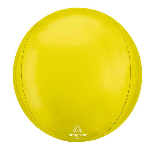 Anagram Solid Colour Orbz 40cm (16") Vibrant Yellow