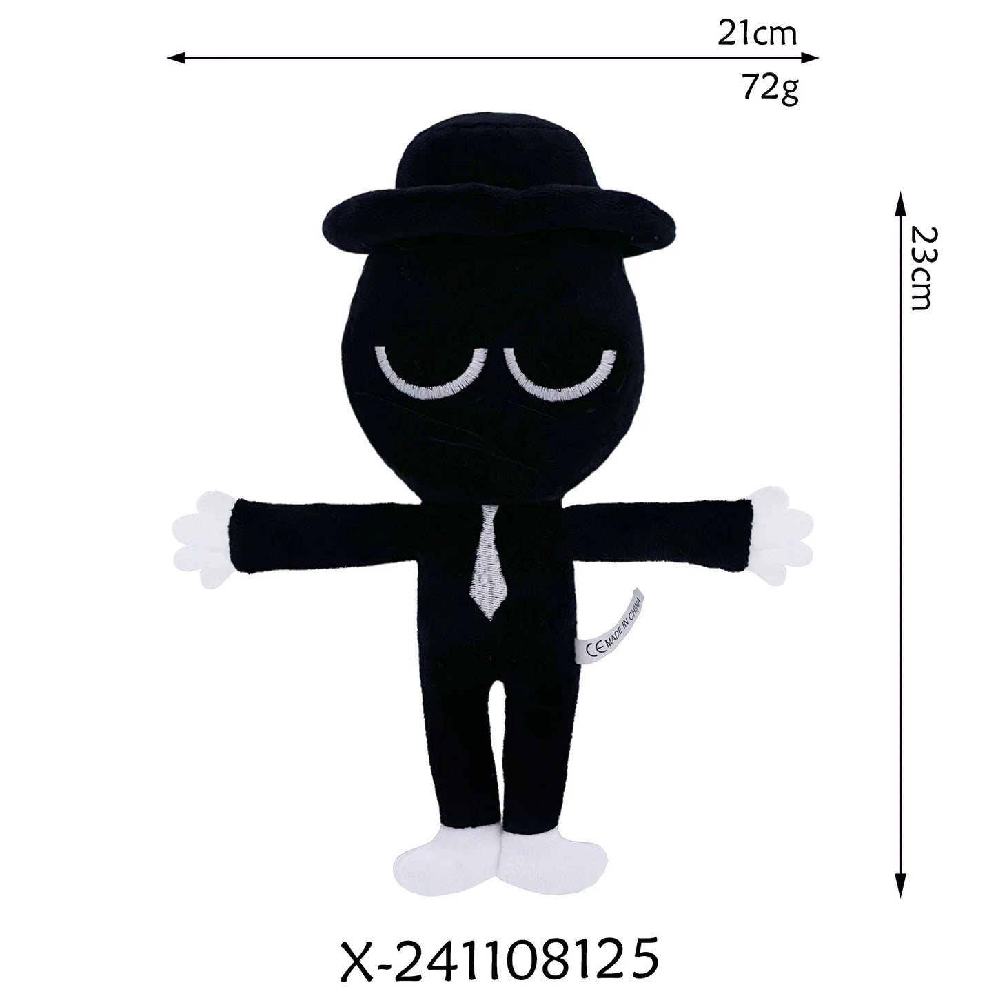Plush Toys Sprunki Incredibox Plush Doll Sprunki Game Cartoon Pillow Kids Birthday Gifts Stuffed Dolls Christmas Gift