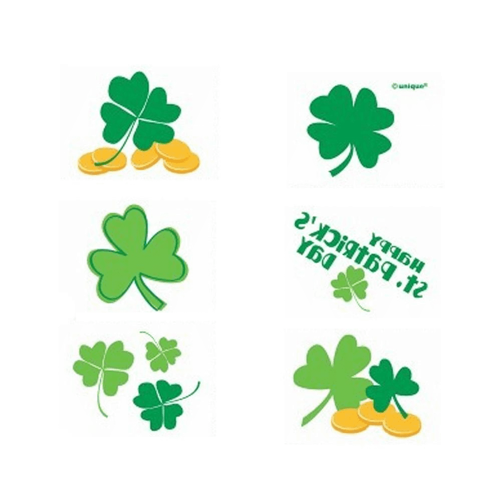 ST. PATRICK'S TATTTOOS 2 SHEET