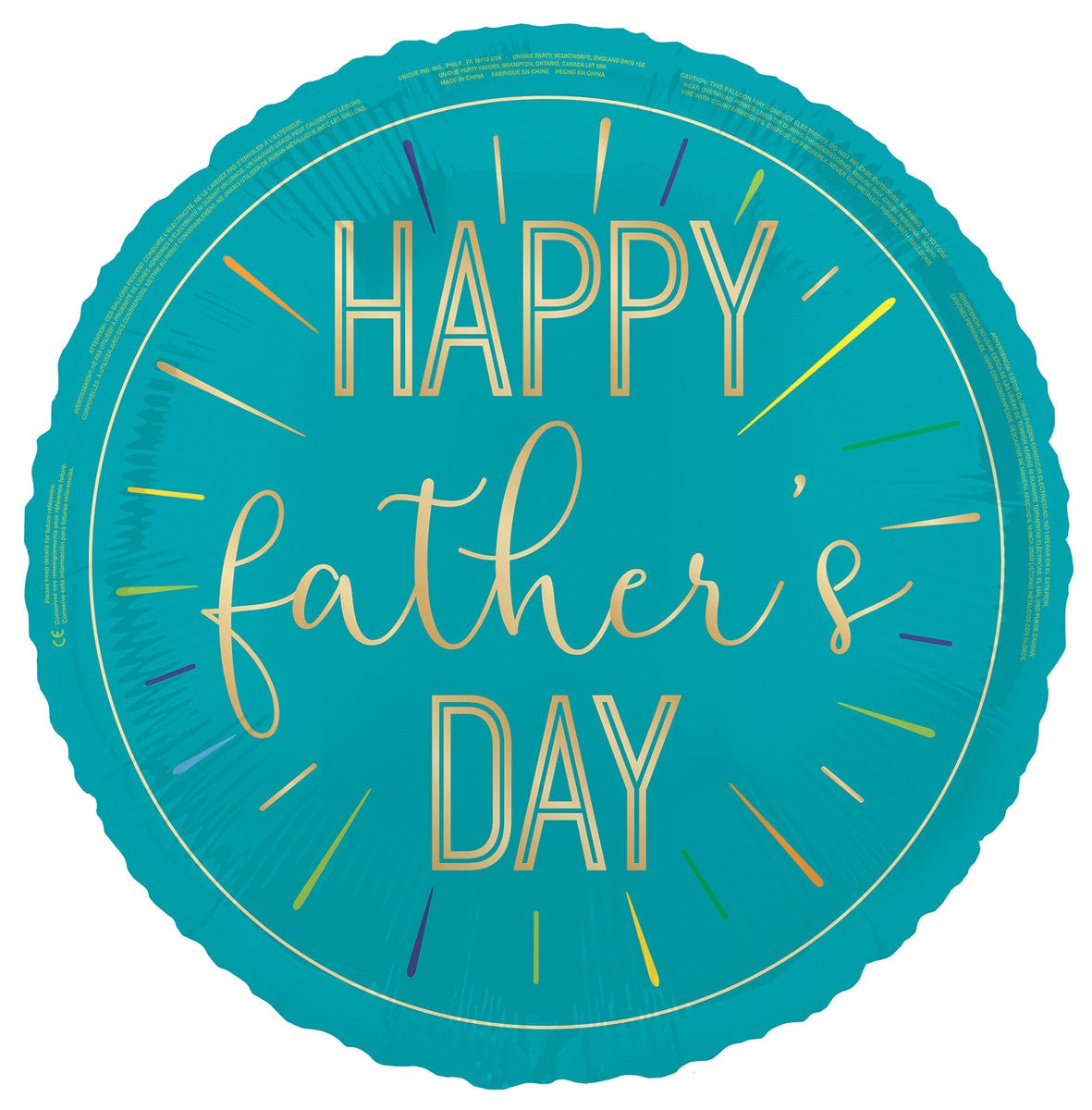 Happy Father's Day Foil Balloon 45cm
