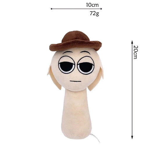 Plush Toys Sprunki Incredibox Plush Doll Sprunki Game Cartoon Pillow Kids Birthday Gifts Stuffed Dolls Christmas Gift