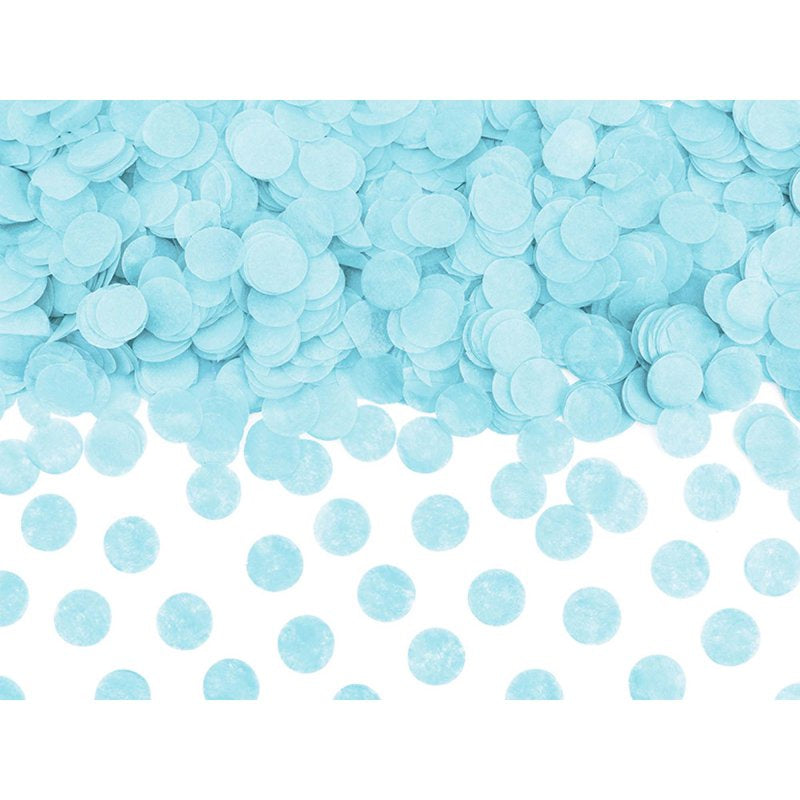 Sky Blue Tissue Paper Confetti 1.6cm – 15g