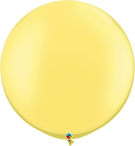 30"(76CM) PEARL LEMON CHIFFON PACK OF 2