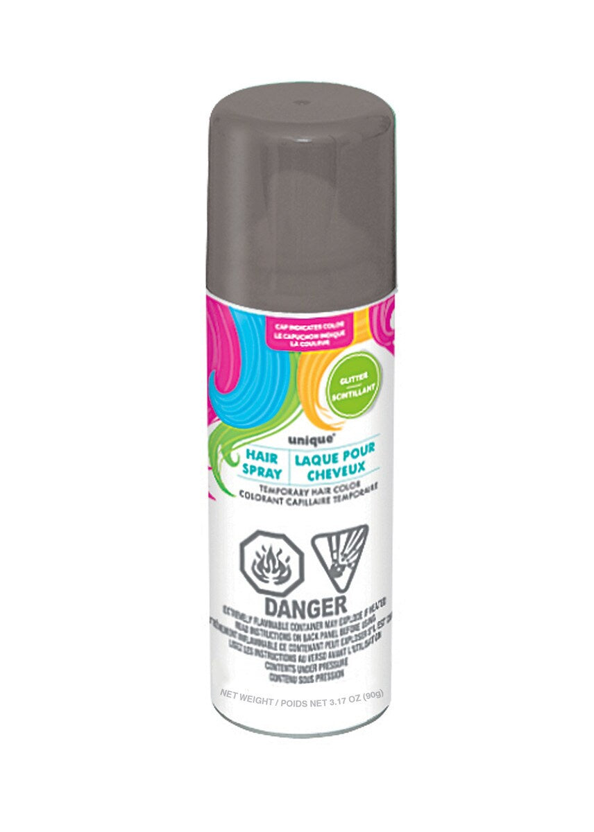 Hair Spray – Glitter Silver (90g)