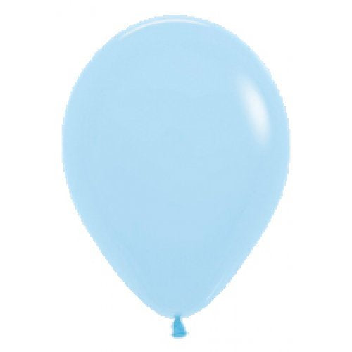 Latex Balloon 5"(12cm) Pastel Blue Pack Of 100