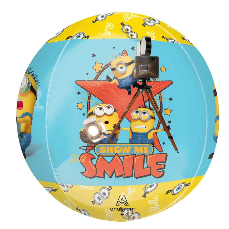 Orbz XL Minions 3 Foil Balloon 40cm