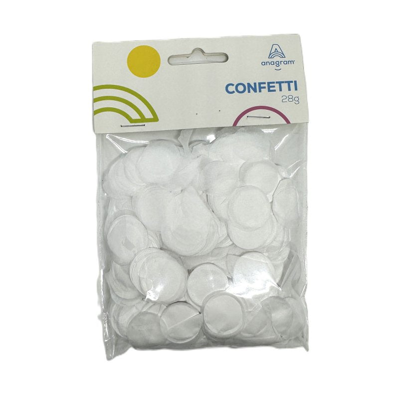 White Tissue Paper Confetti 2cm – 28g