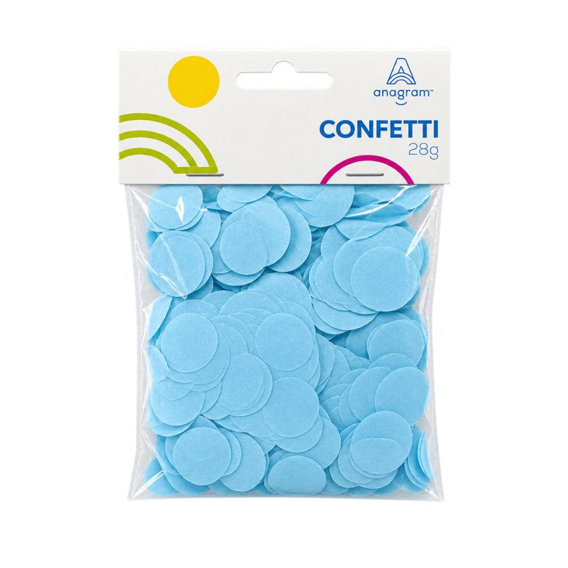 Light Blue Tissue Paper Confetti 2cm – 28g