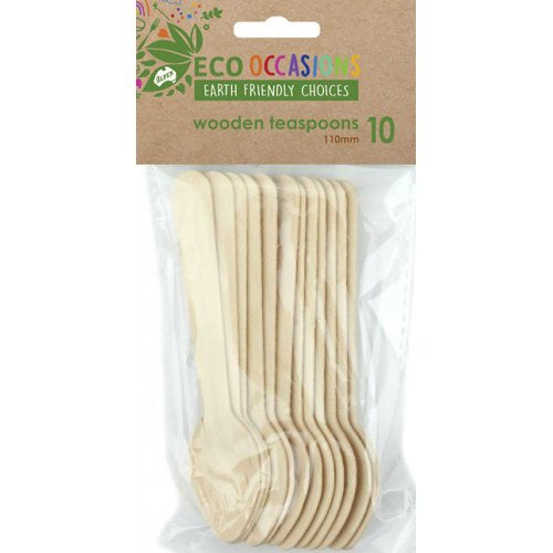Wooden Tea Spoon Pack Of 10