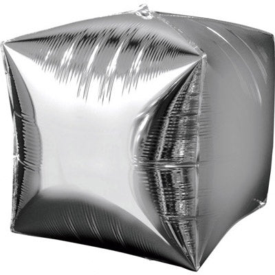 SILVER CUBE BALLOON