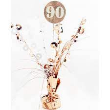 #90 Rose Gold & White Centrepiece Weight 165GM