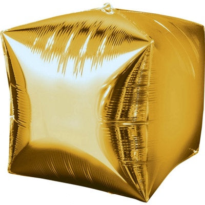GOLD CUBE BALLOON