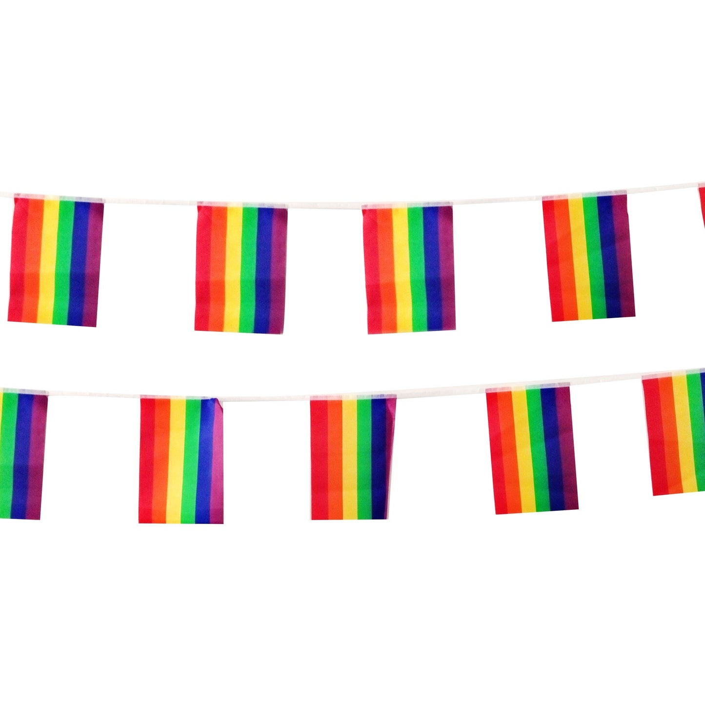 Rainbow Bunting – 3.6m Multi-Coloured Party Garland Decoration