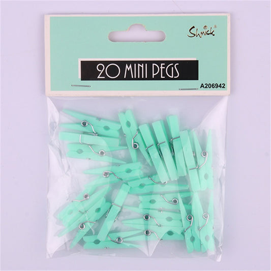 Mini Mint Pegs Pack Of 20
