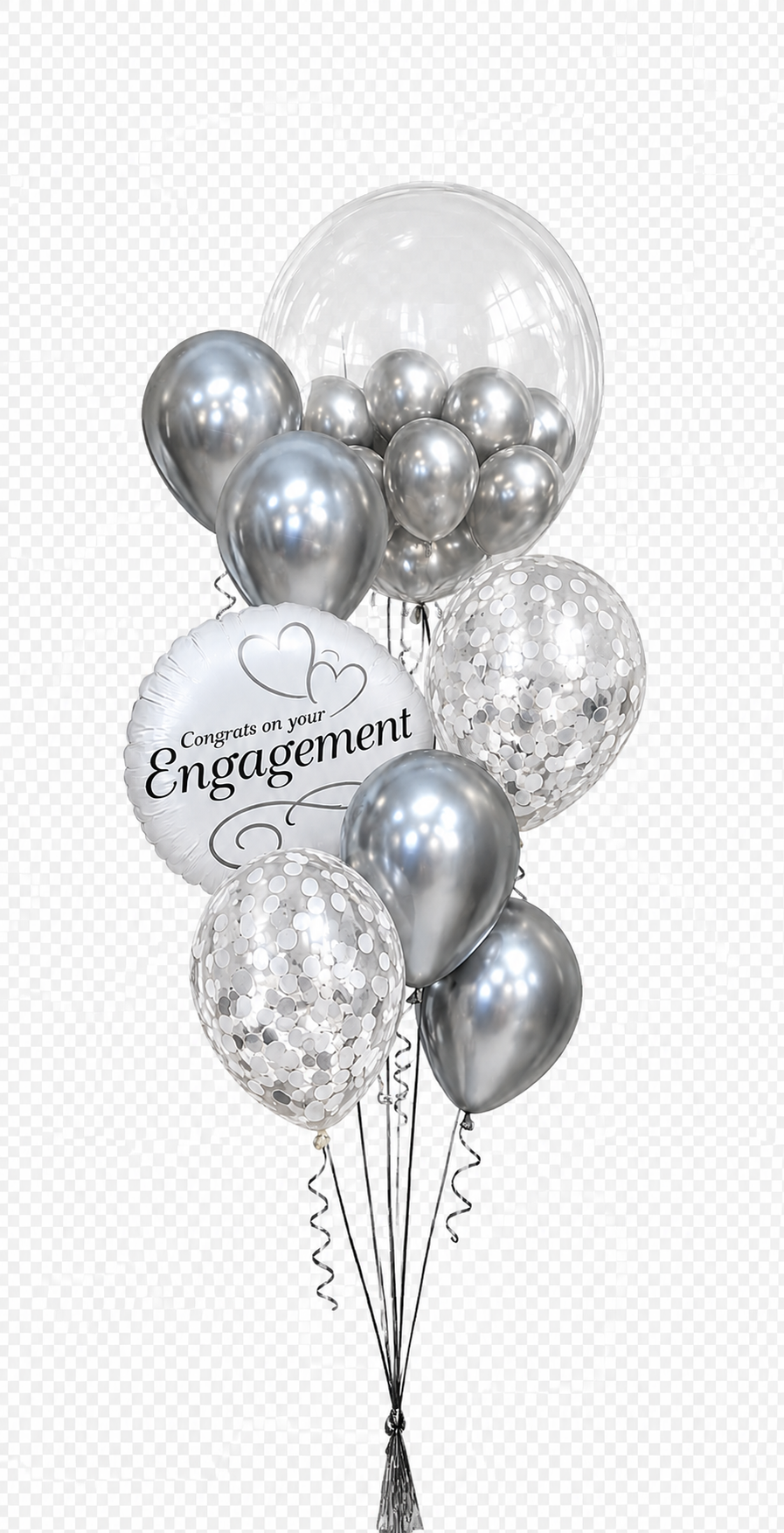 Engagement Balloon Bouquet #101