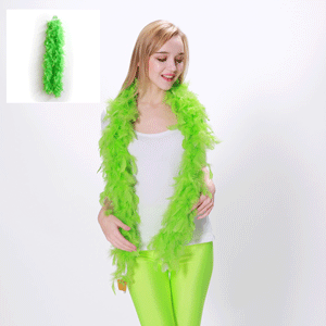 Feather Boa-Green