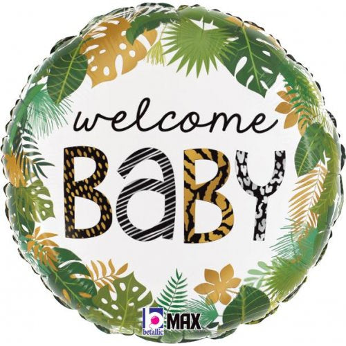 Jungle Welcome Baby 18'' Round P1
