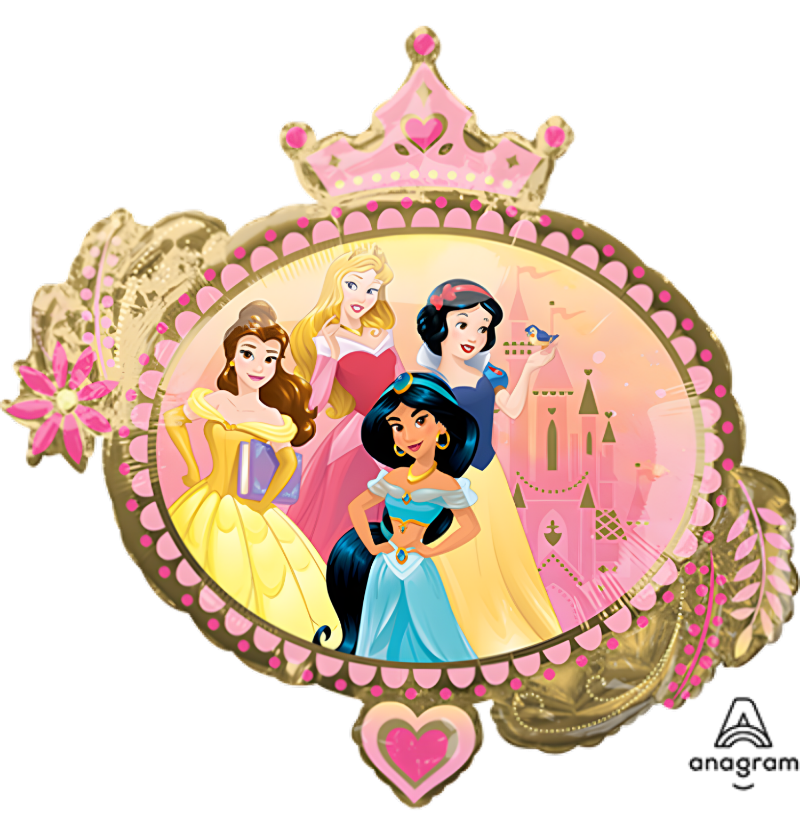 Large Foil Balloon Super Shape Princess Once Upon A Time