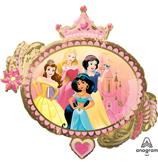 Large Foil Balloon Super Shape Princess Once Upon A Time