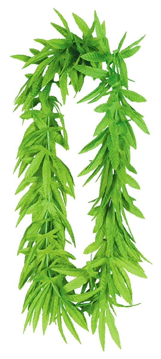 Flower Lei - Light Green