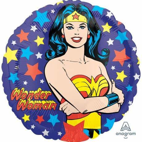 Wonder Womam Foil Balloon 17"(43cm)