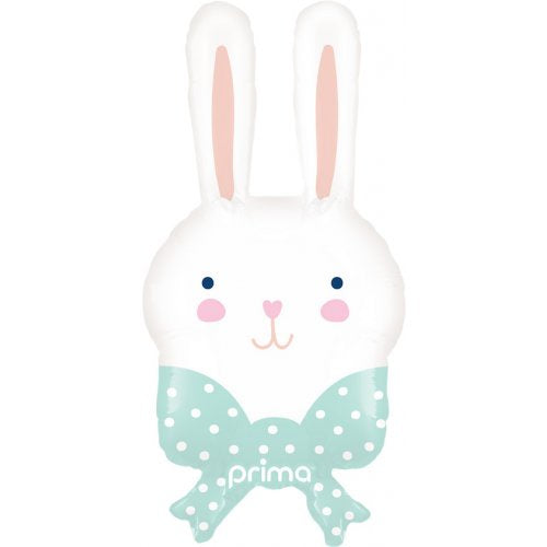 Foil Balloon 12 inch Air Sweet Bunny Head Pack of 2