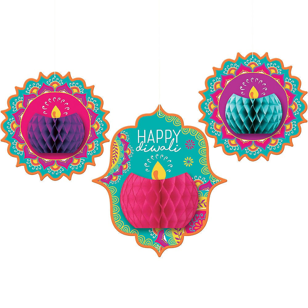 Diwali Honeycomb Hanging Decoration