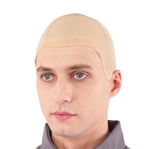Bald Cap – Costume Accessory for Theatre, Cosplay, Halloween, and Fancy Dress