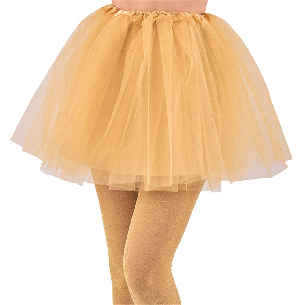 40CM 4 LAYER ADULT TUTU-GOLD