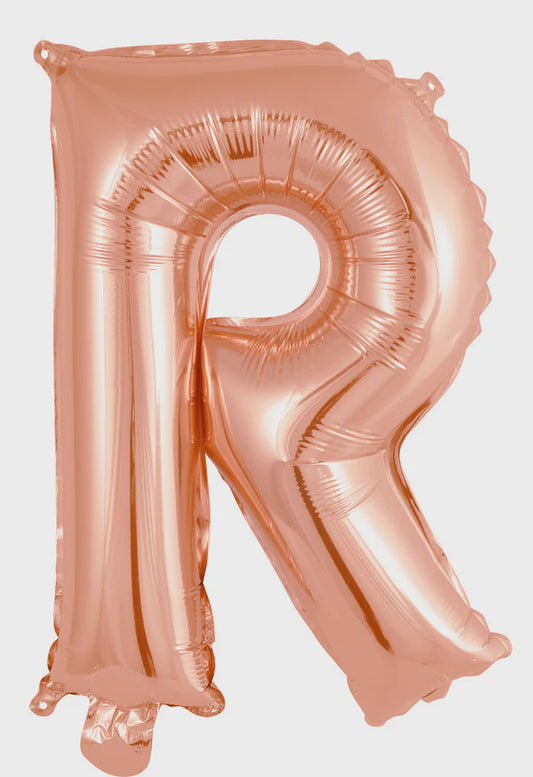 Foil Balloon 35cm Rose Gold R