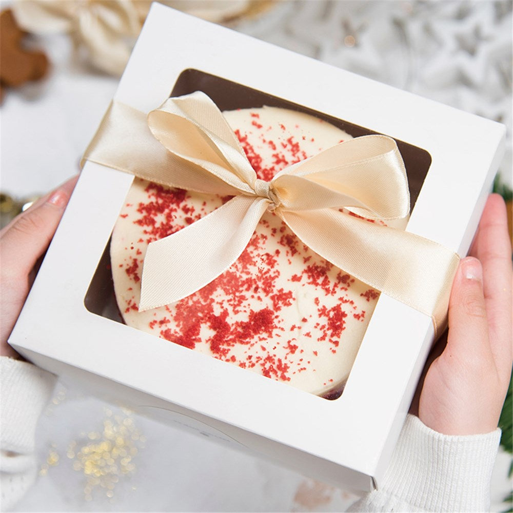 12X12X6 WHITE CAKE BOX