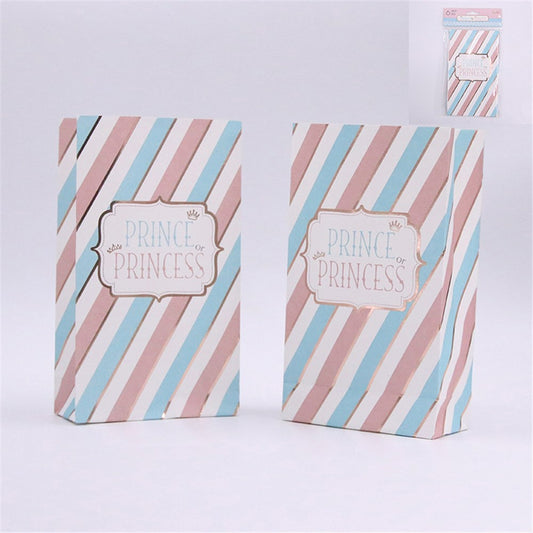 GENDER REVEAL LOOT BAGS PACK OF 6