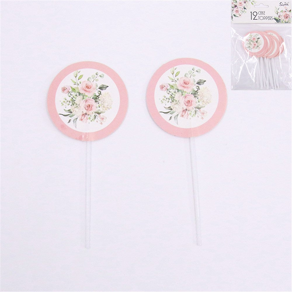 OH BABY CAKE PICKS PACK OF 12