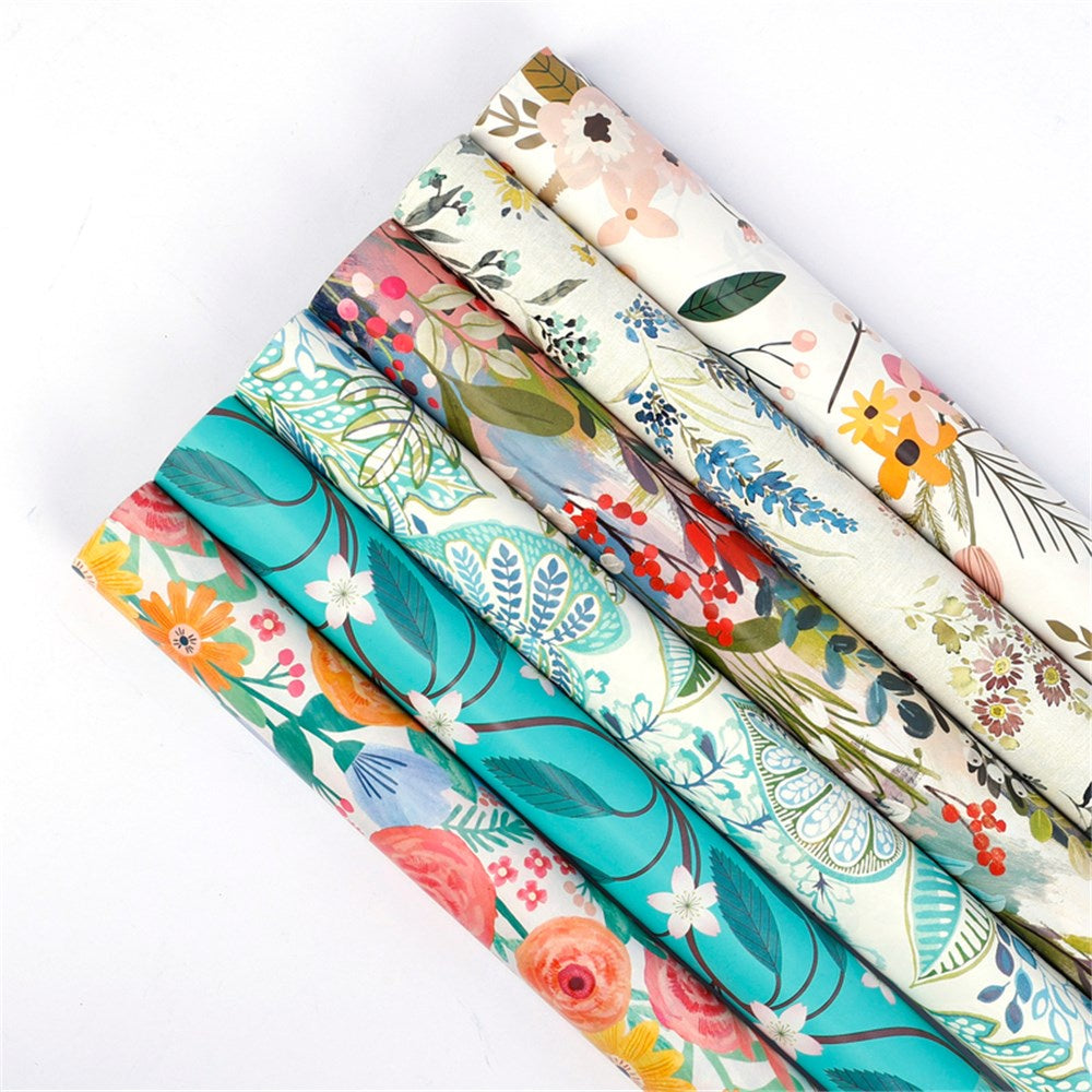 Floral Wrapping Paper Roll 70cm x 5m Assorted Designs