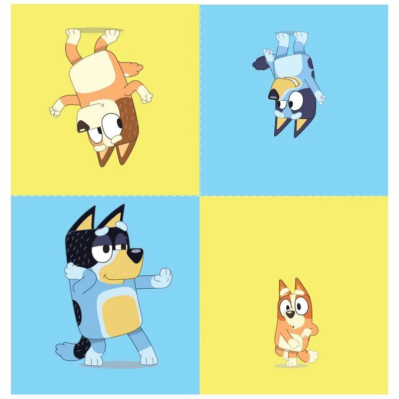 BLUEY BEVERAGE NAPKINS PACK OF 16