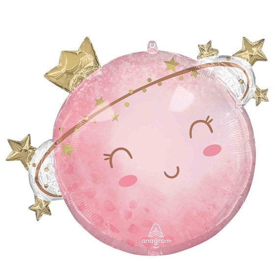 Little Moon Girl Supershape Foil Balloon