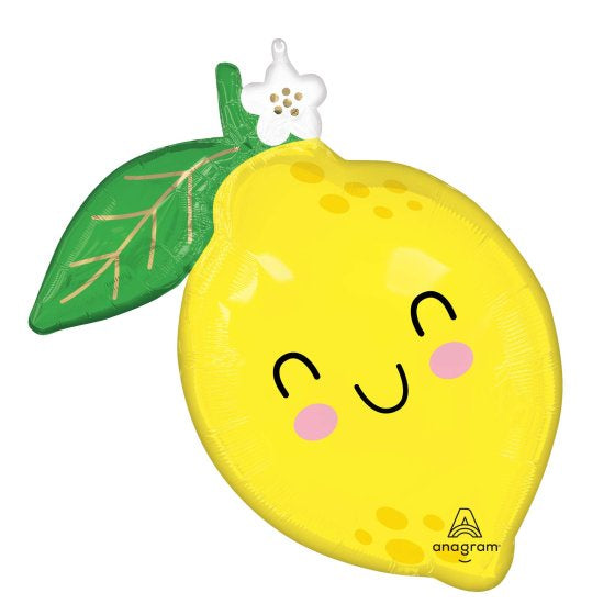 Food Friends Lemon Supershape Foil Balloon XL