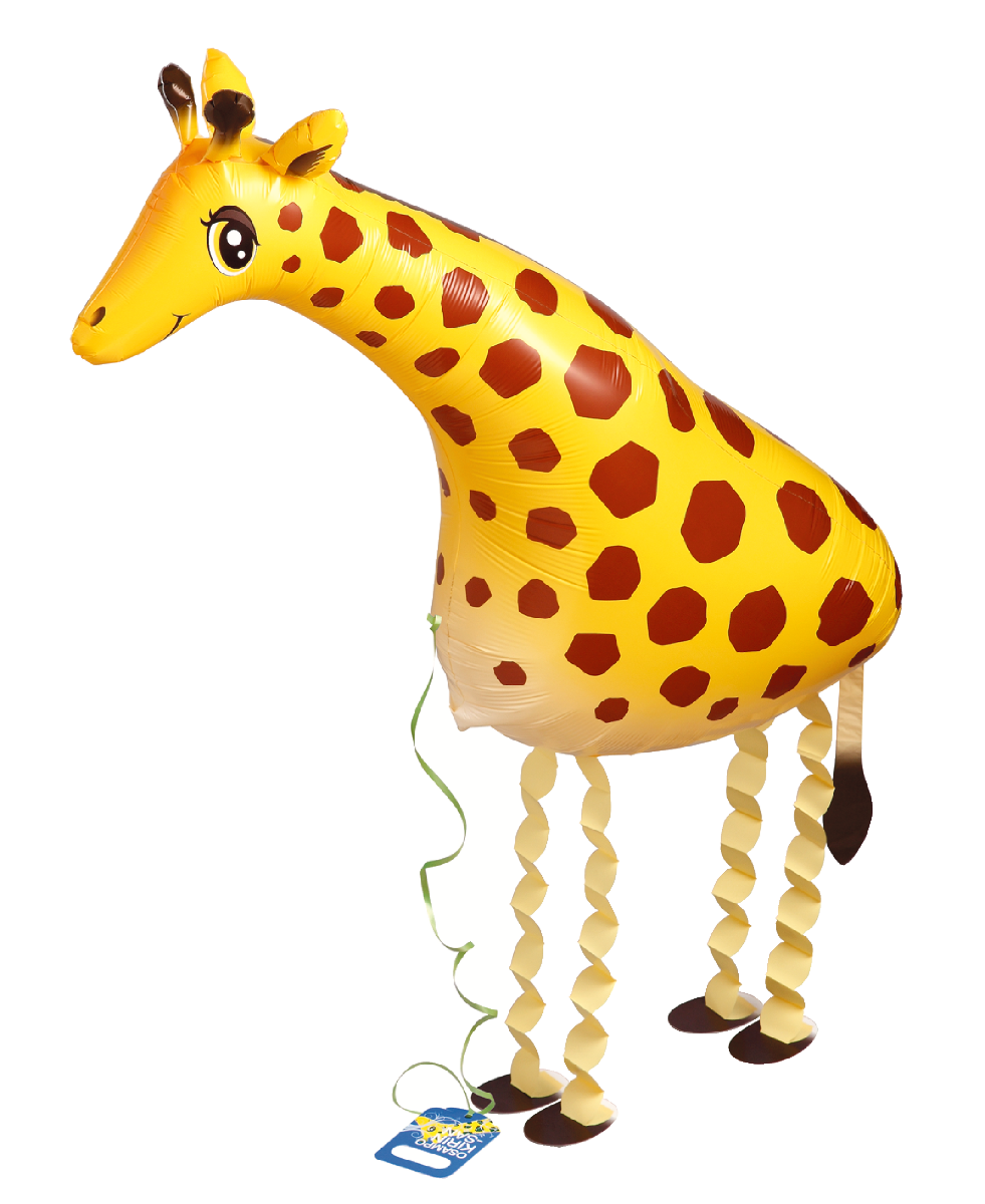 Osampo Walking Foil Balloon Giraffe