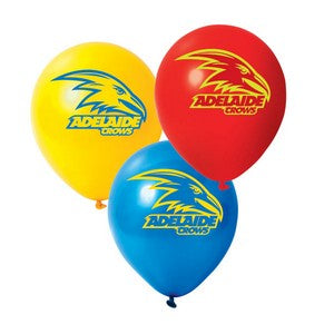 Afl Adelaide Crows Balloons Pk25