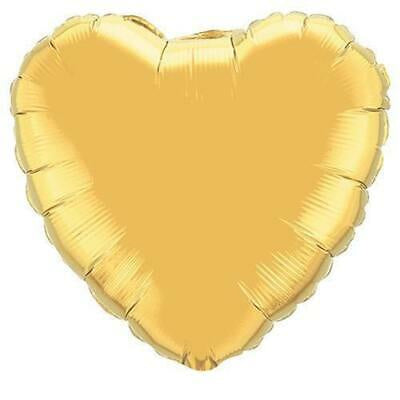 FOIL 36" HEART FOIL METALLIC GOLD