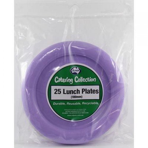 Lunch PLATE LAVENDER Pack of 20