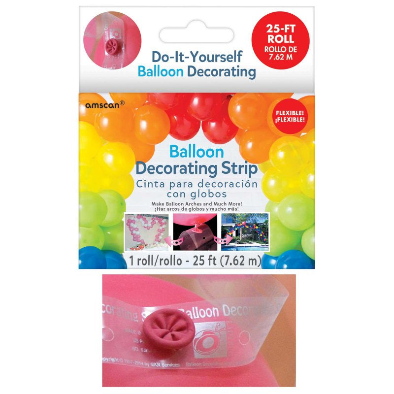 Clear Balloon Garland Strip 7.6 Meter (25ft)