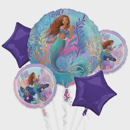 Foil Balloon Bouquet The Little Mermaid